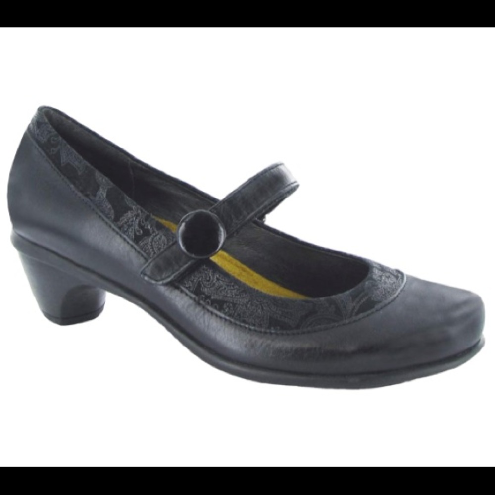 HOLD NAOT Trendy Maryjane Heel Leather Sz 38 US 7